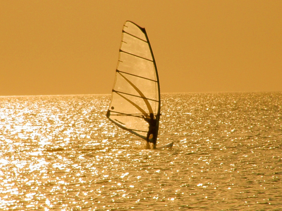 Windsurfen auf der Ostsee von Thomas Schöbel