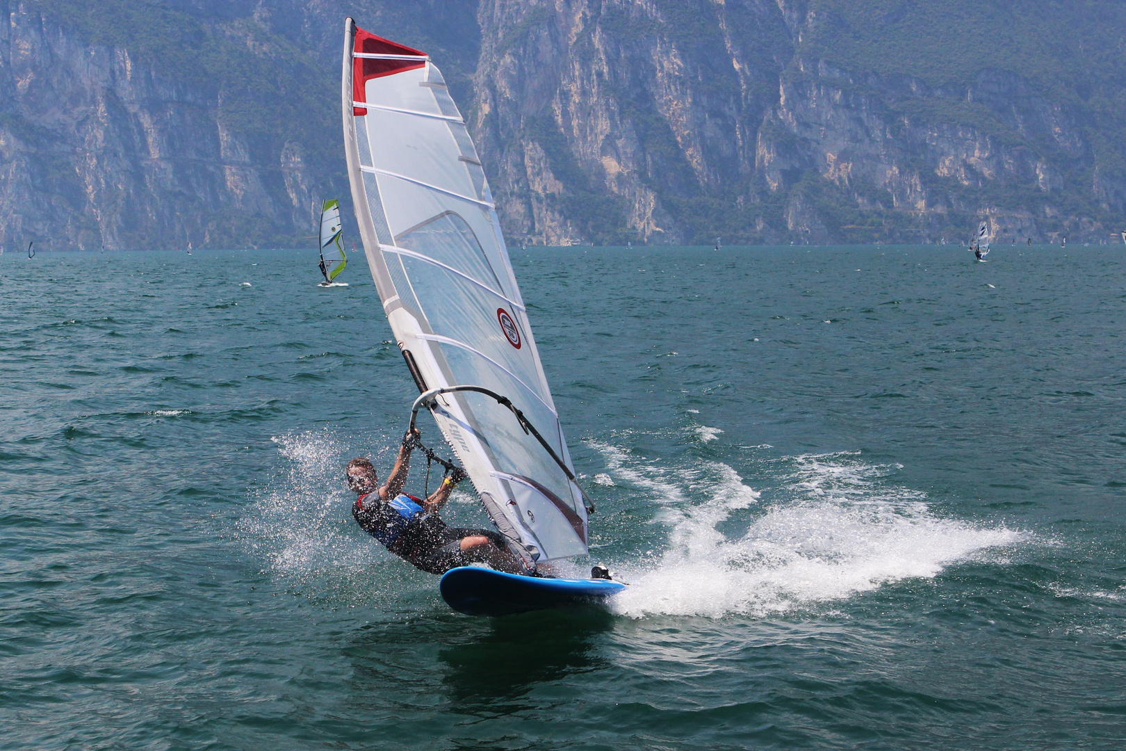 Windsurfen auf Gardasee