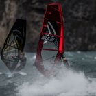 Windsurfen im Föhnsturm auf dem Urnersee