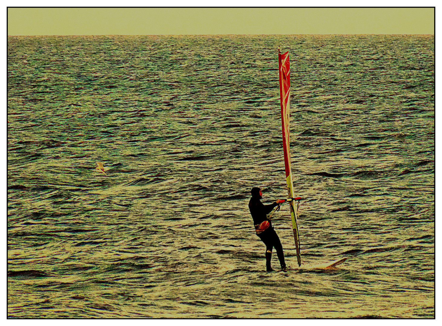 Windsurfen in der Ostsee