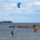 Windsurfen und Kiten vor Laboe