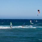 Windsurfen und Skiten auf Teneriffa