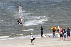 Windsurfer auf Baltrum
