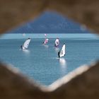 Windsurfer auf dem Gardasee