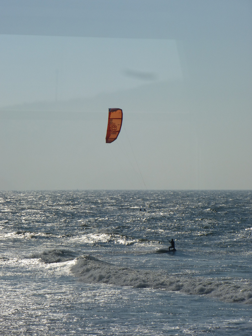 Windsurfer auf der Nordsee