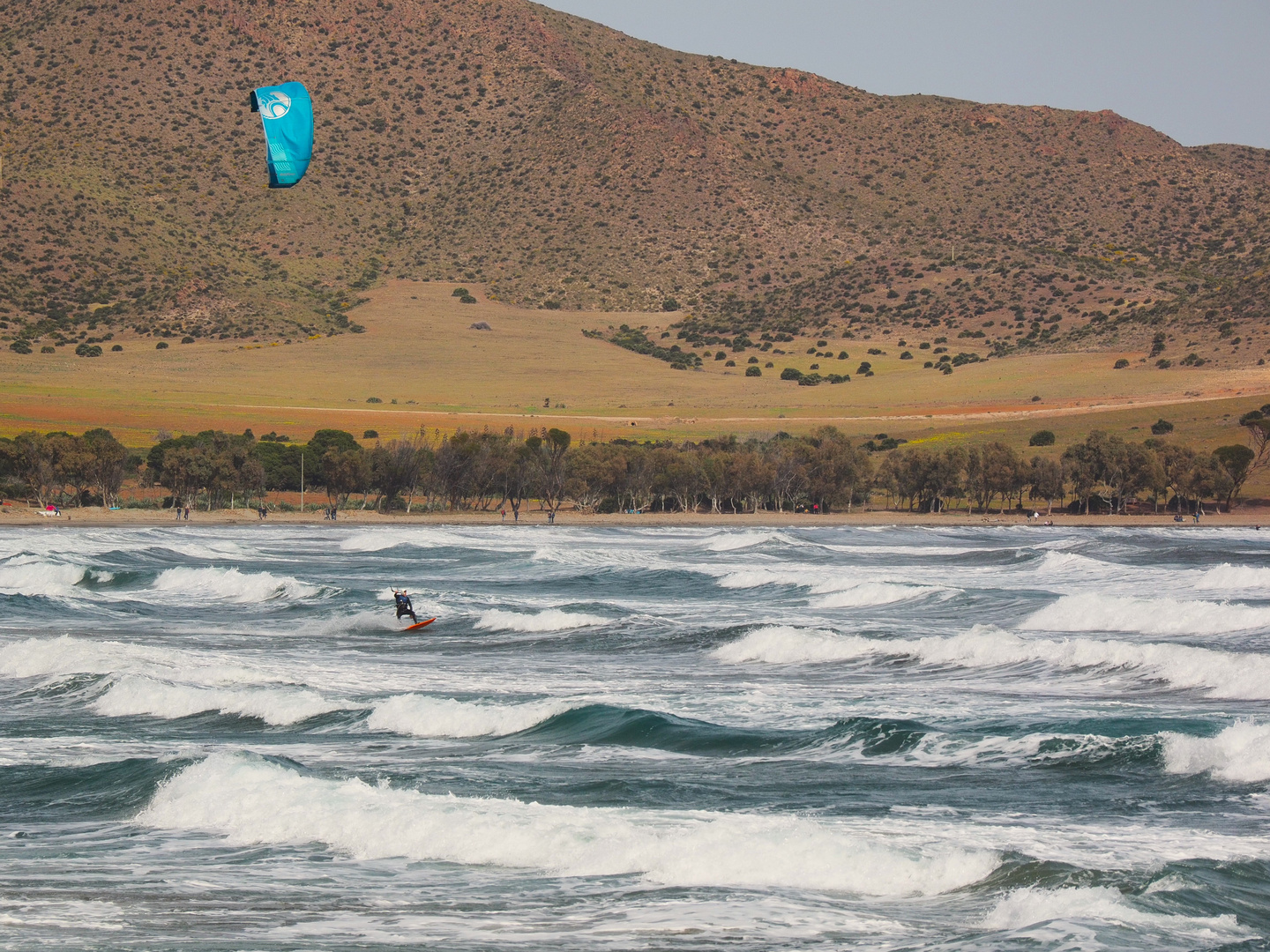 Windsurfer bei Cabo de Gata Andalusia