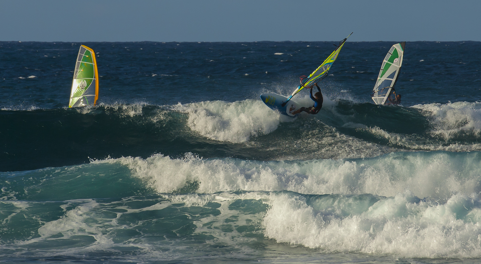 Windsurfer in Action