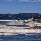 Windsurfer vor Juliusruh - Blick auf Kap Arkona 