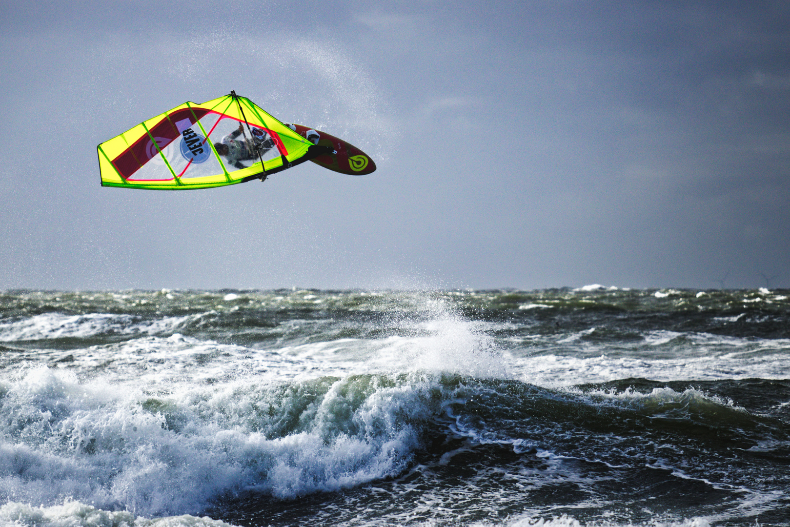 Windsurfer vor Sylt