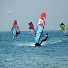 Windsurfing at Prasonisi Beach