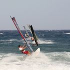 Windsurfing en El Médano (sur de Tenerife).