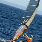 Windsurfing on Adriatic Sea