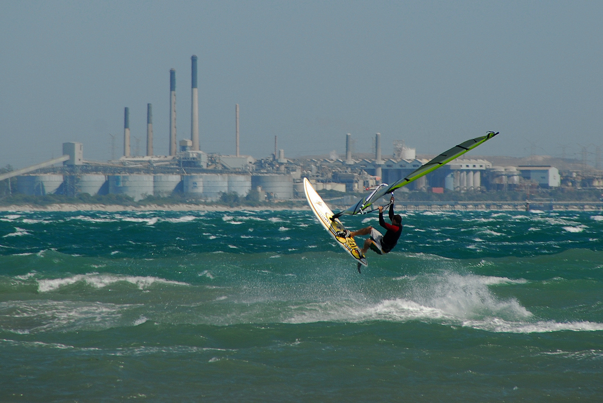 Windsurfing Woodman Point Western Australia