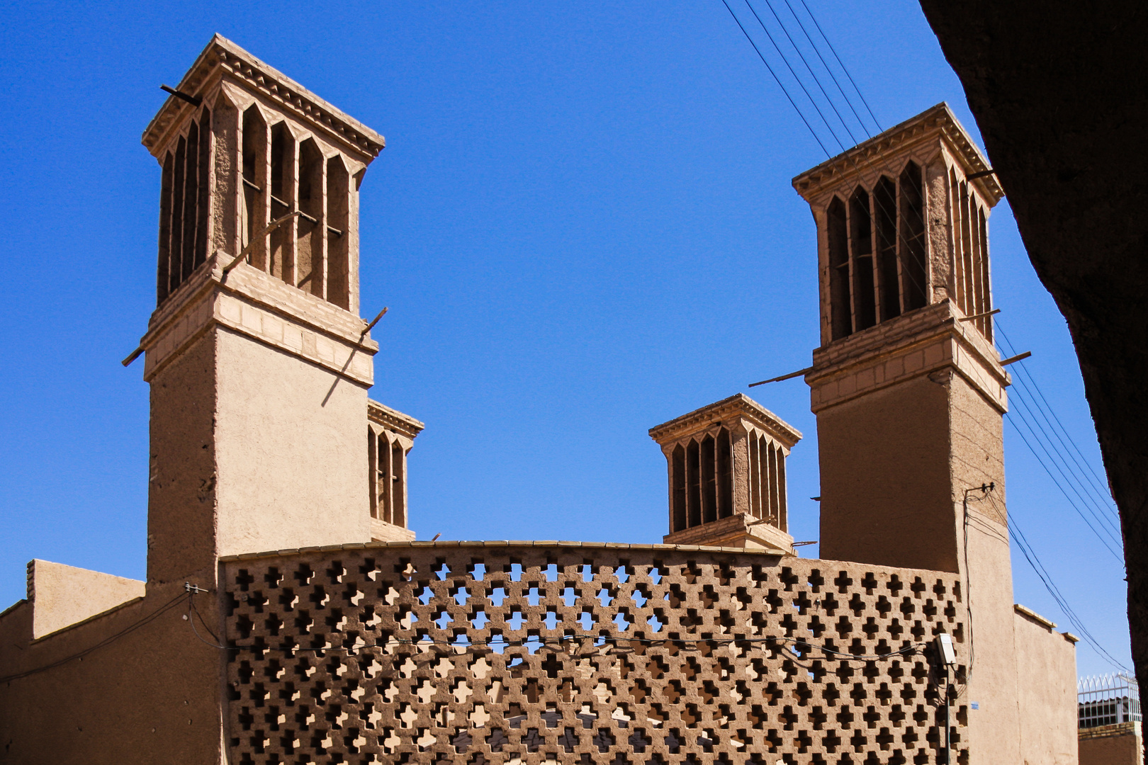 Windtürme in der Altstadt von Yazd