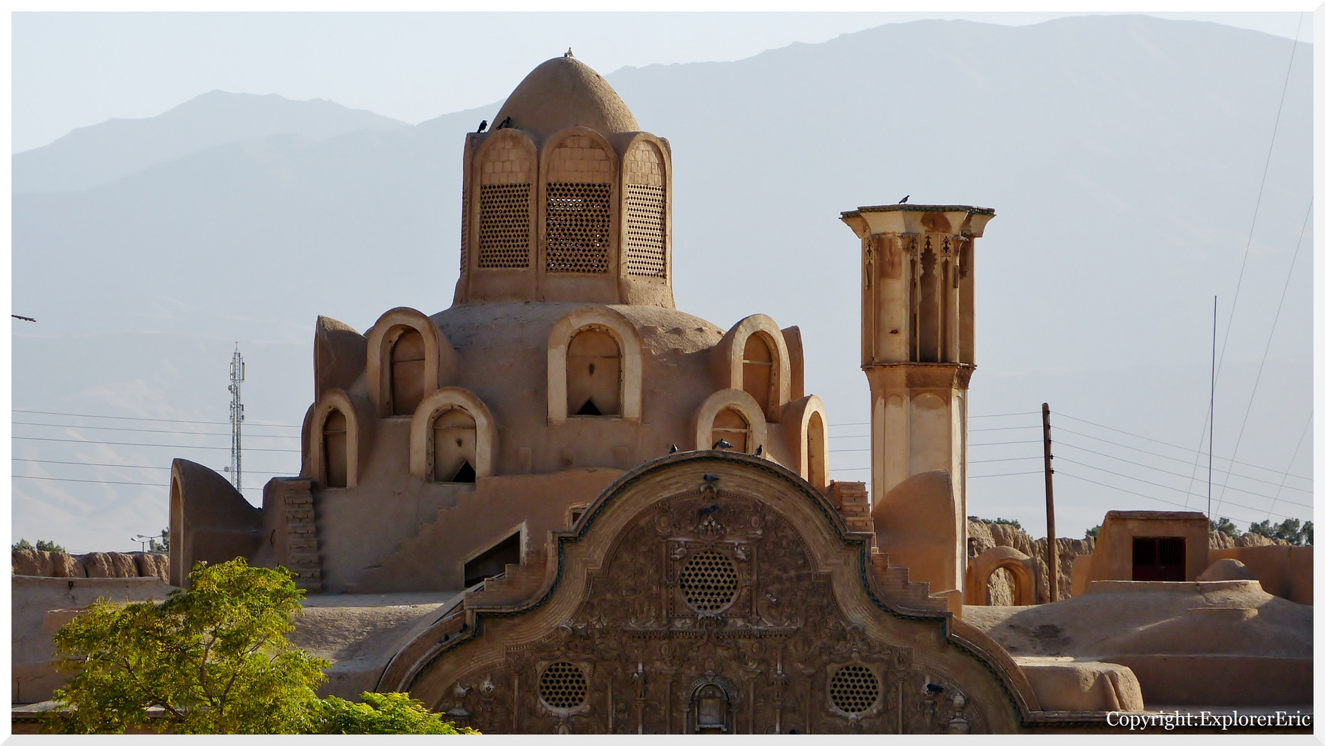 Windtürme in Kashan................