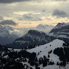 Windy Weather over Alps