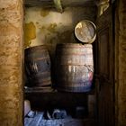 Wine barrels, botte di vino