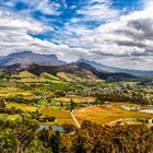 Wine lands Franschhoek South Africa