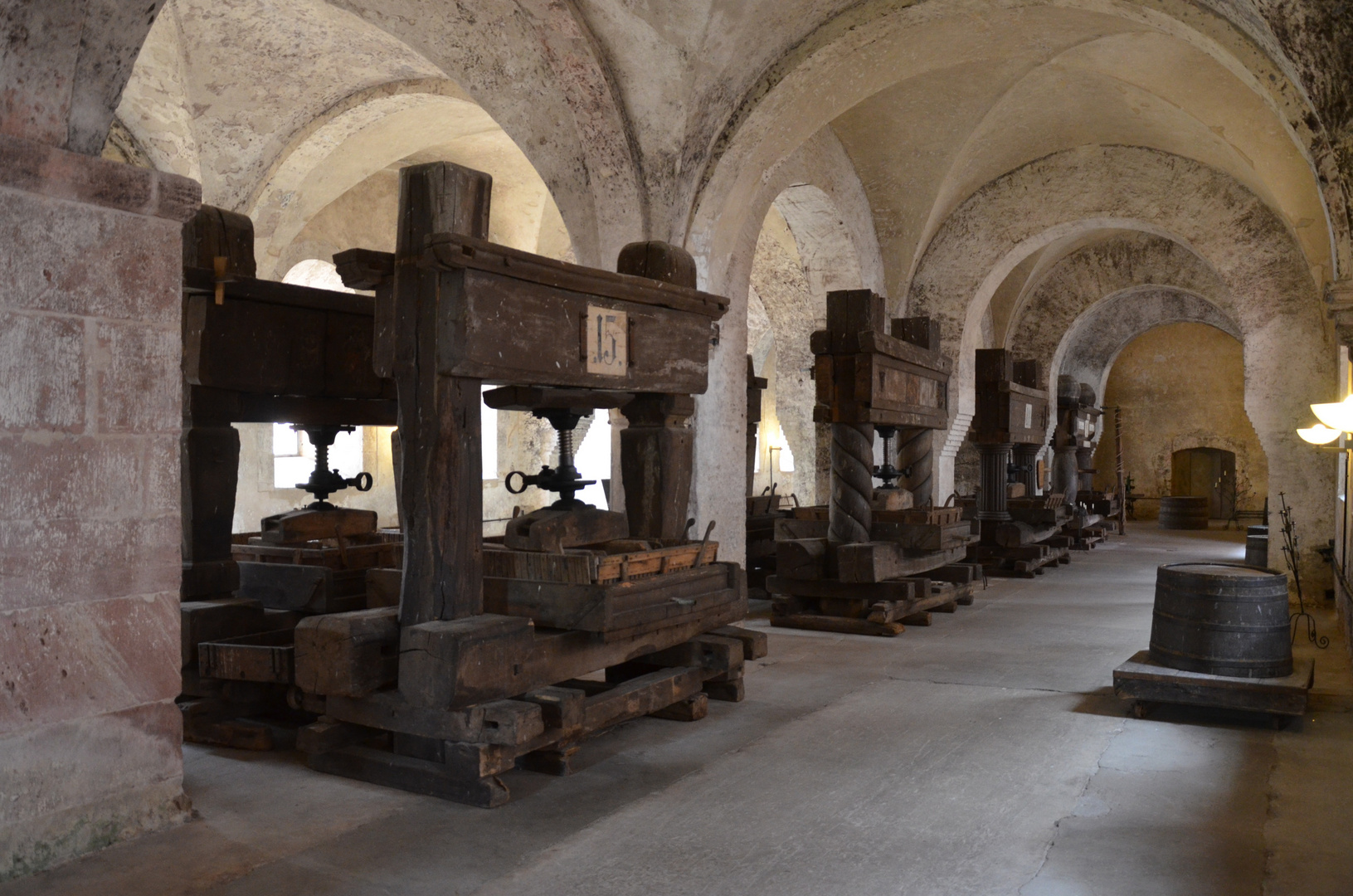 Wine Presses at the Eberbach Monastery