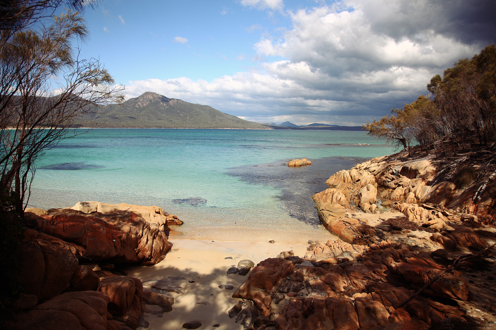 Wineglas Bay Tasmanien