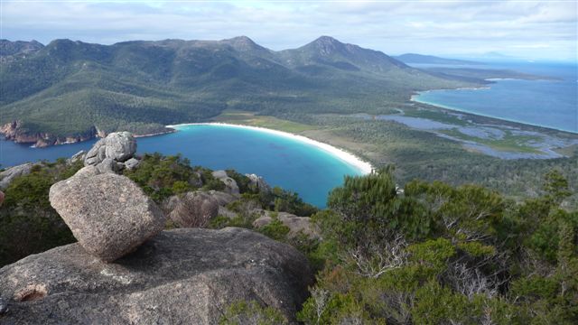 Wineglass Bay, Freycinet NP, Tasmania, Australia