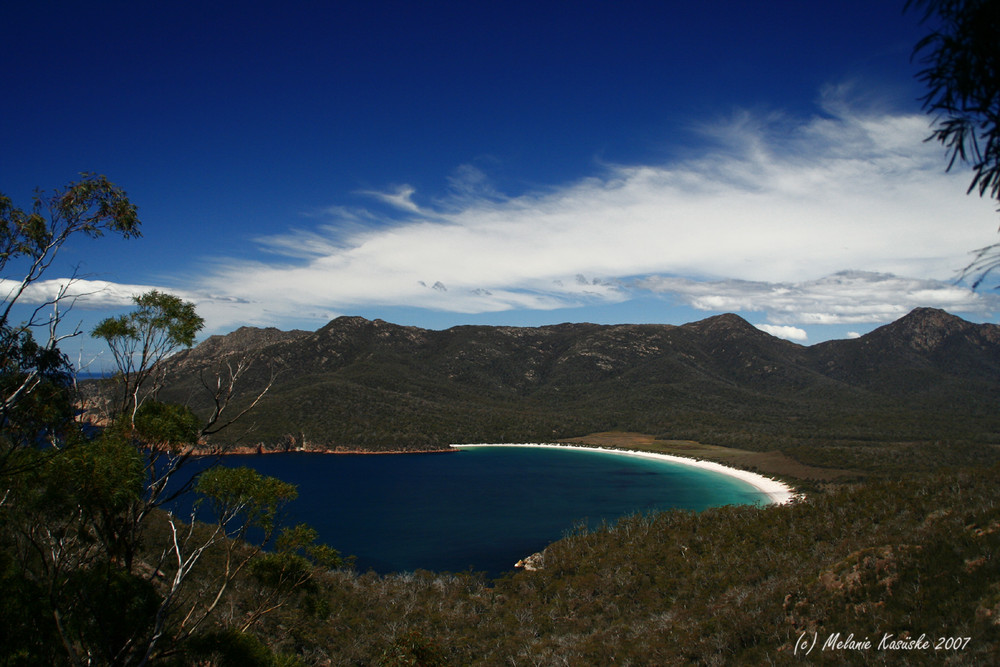 Wineglassbay im Freycinet NP