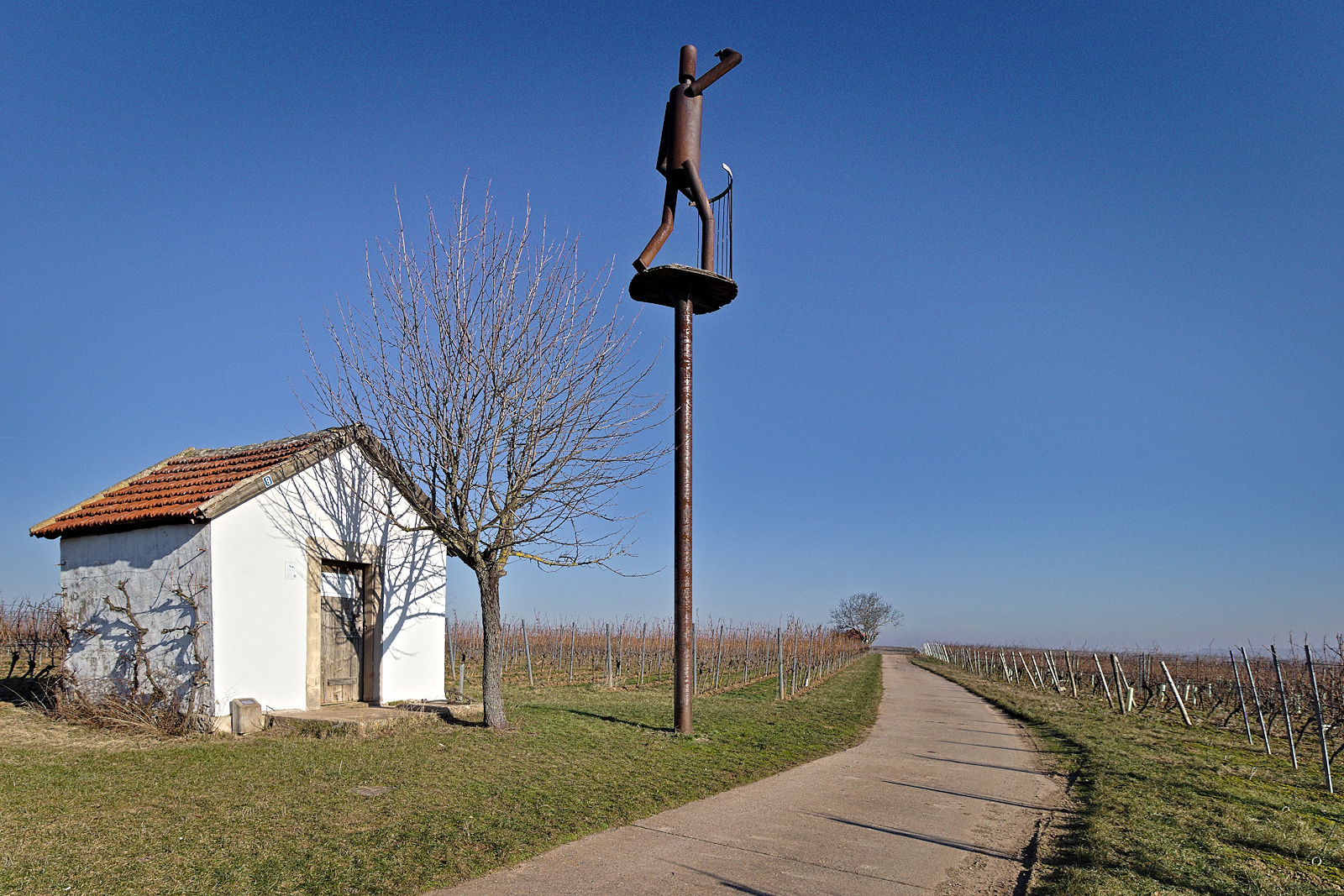 Wingertshäuschen (Weinbergshäuschen) und Wingertsschütze