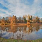 Wingertsweiher bei Ottweiler im Saarland - Panorama