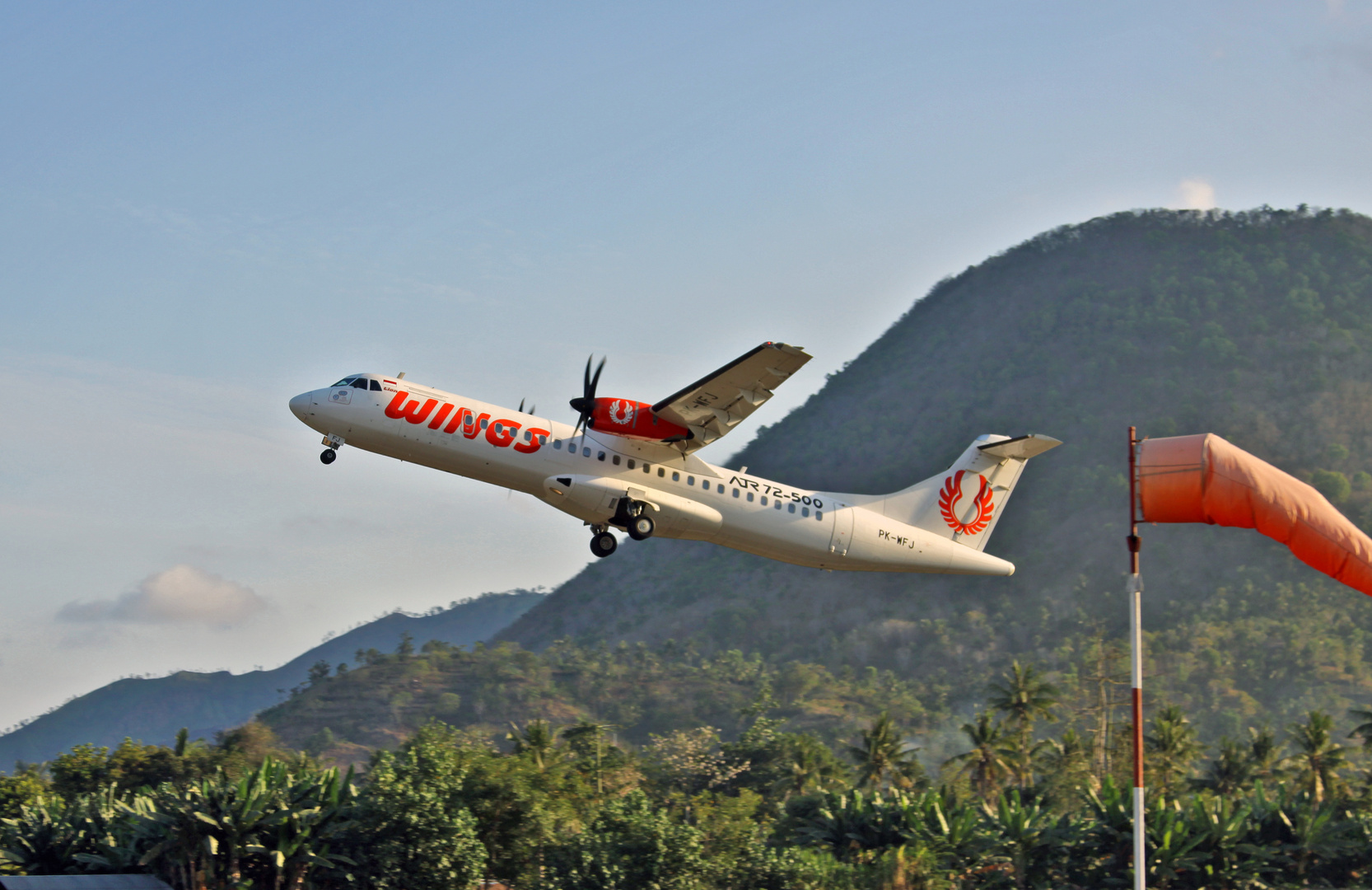 Wings Air in Ende/Flores/Indonesien