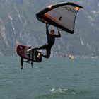 Wingsurfen / Windsurfen Gardasee Torbole