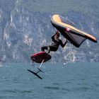 Wingsurfen / Windsurfen Gardasee Torbole