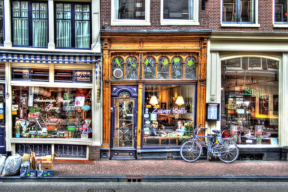 Winkeltje irgendwo in Amsterdam