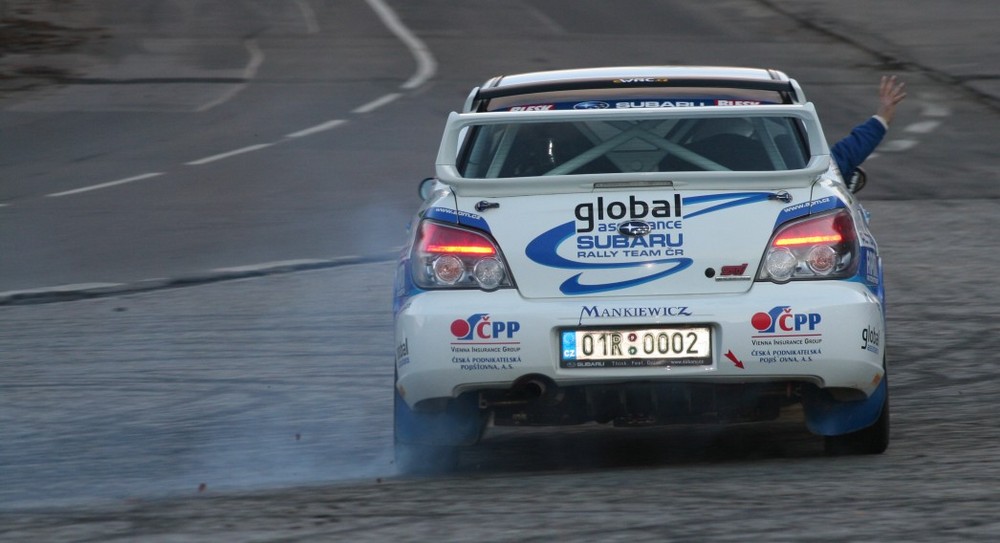 Winker Uwe beim Rallyesprint