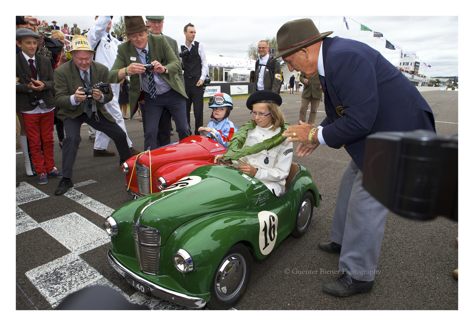 Winner at Goodwood with Sir Stirling Moss........