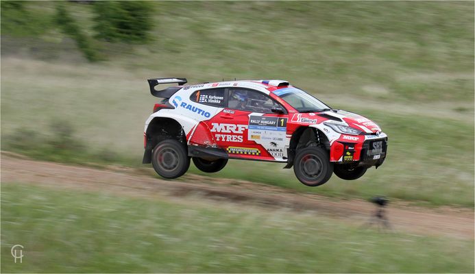 Winner Roope Korhonen - Toyota Yaris - Rally Hungary 2025