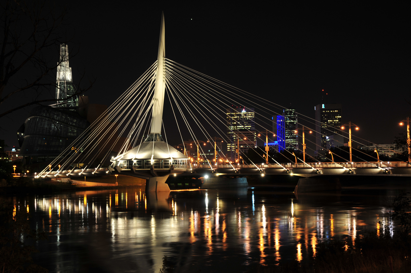 Winnipeg - City bei Nacht