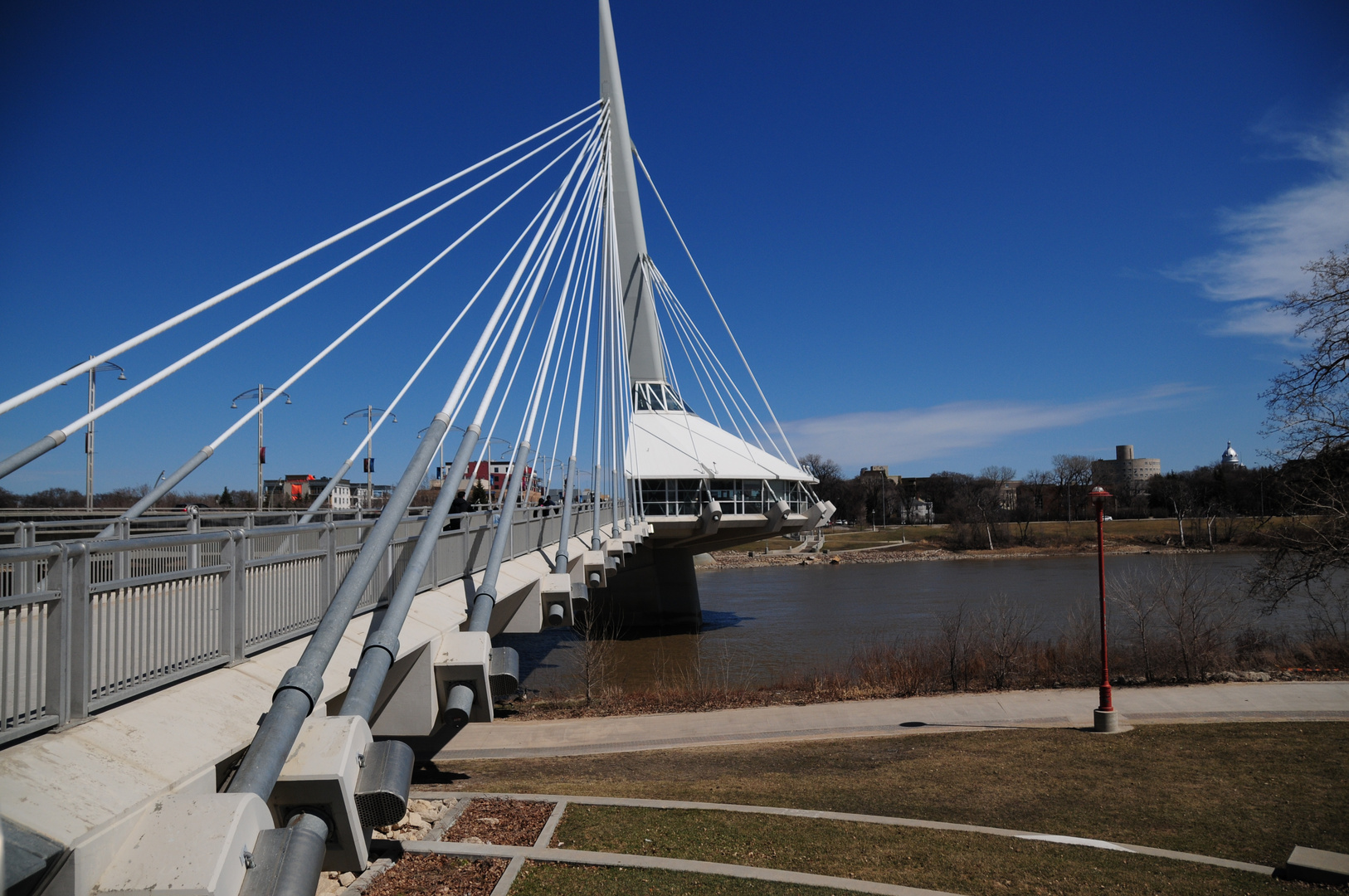 Winnipeg; Fußgängerbrücke