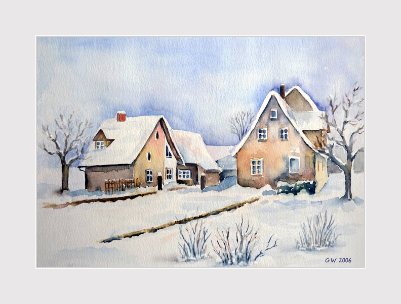 Winter 2006 (Aquarell)