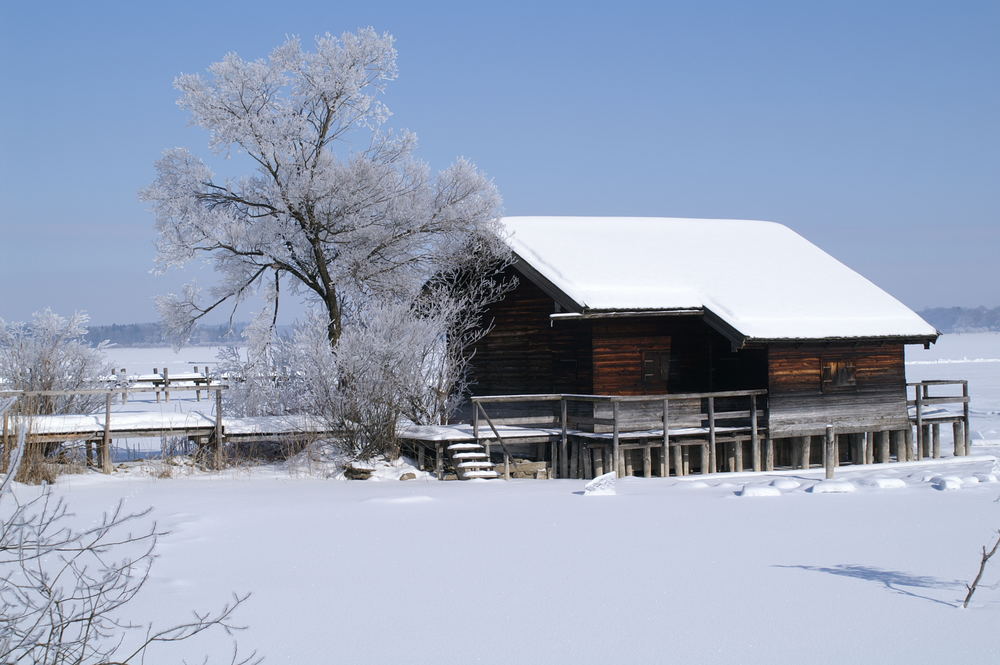 Winter 2006 bei Stock am Chiemsee