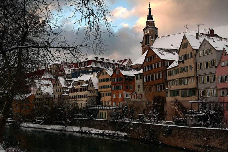 Winter 2006 in Tübingen Germany