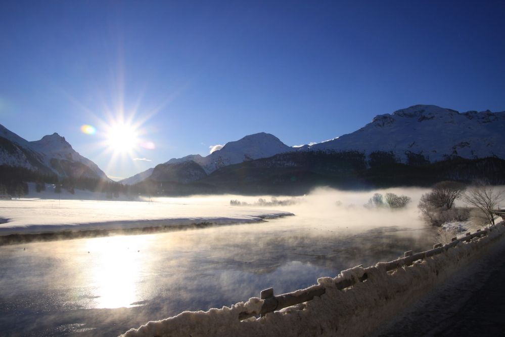 Winter 2008 bei St Moritz