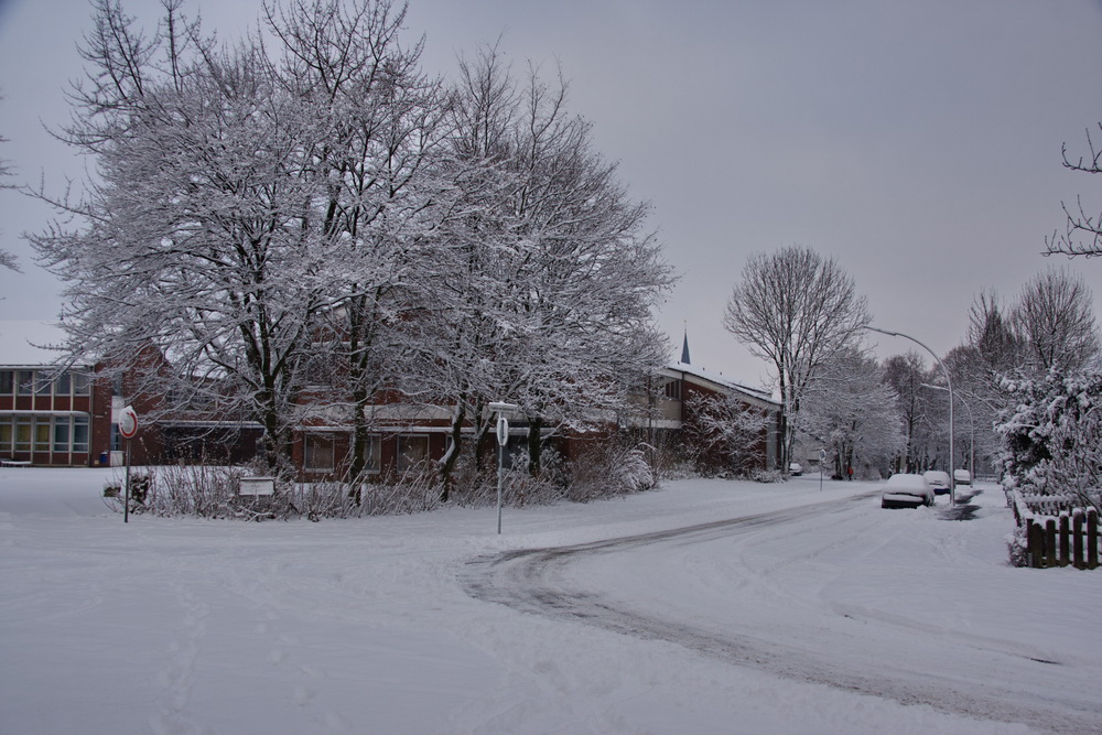 Winter 2009 an der Hauptschule Neubeckum