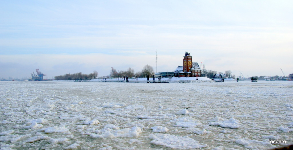 Winter 2010/11 an der Elbe 2