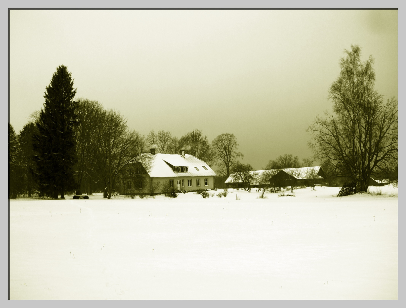 Winter 2012 in Lettland