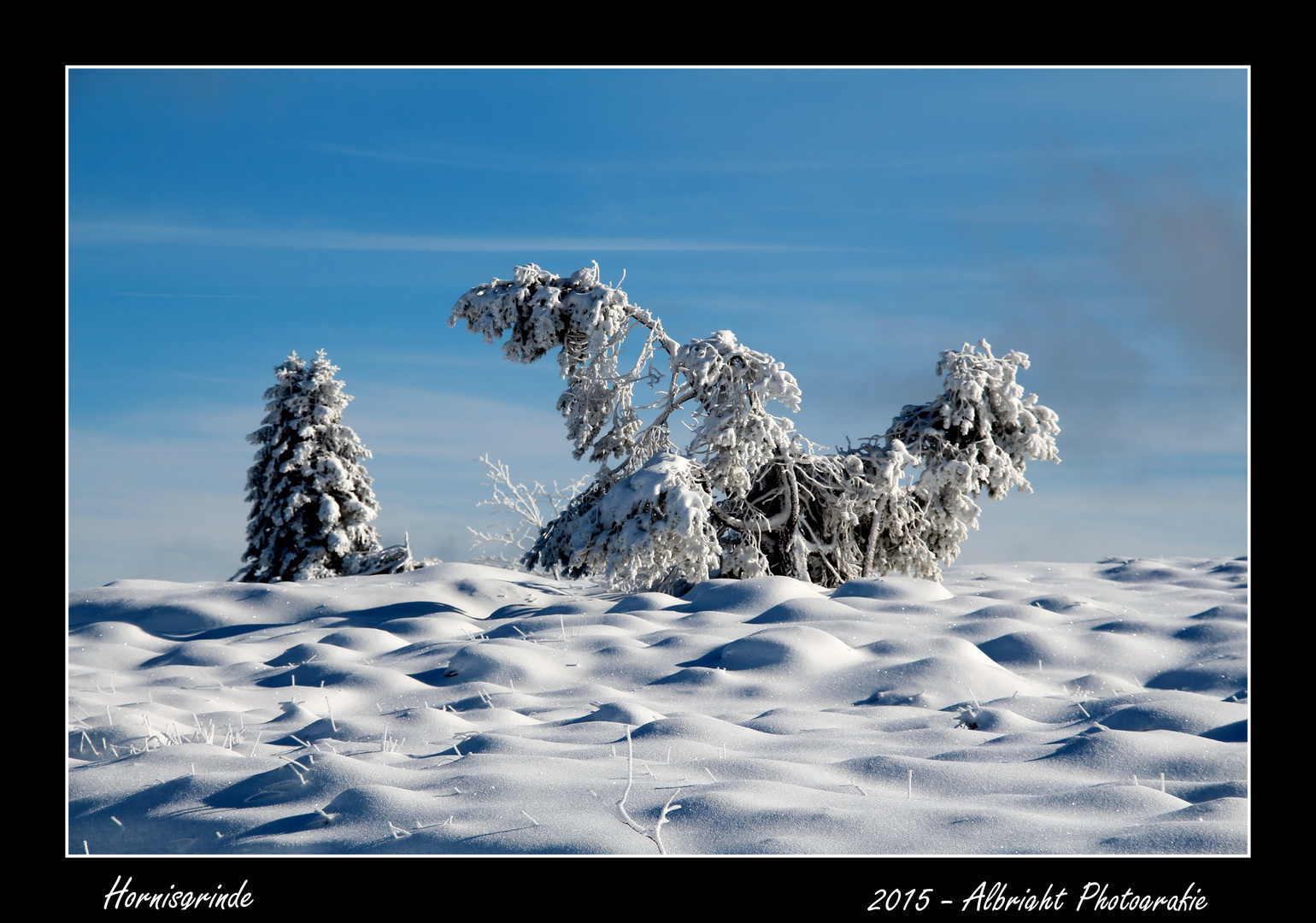 Winter 2015 auf der Hornisgrinde