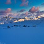 Winter-Abend auf der Melchsee Frutt