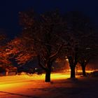 Winter Abend in Meiringen