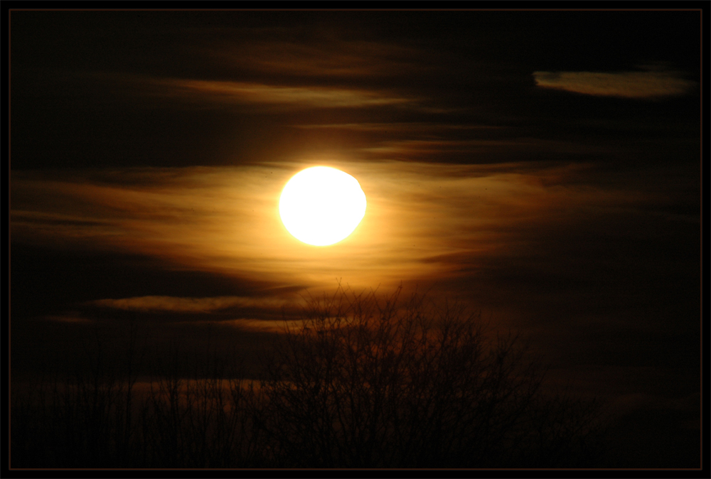 Winter-Abend-Sonne