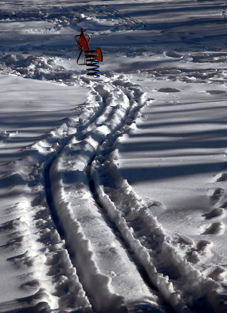 Winter ade - Pferdewechsel