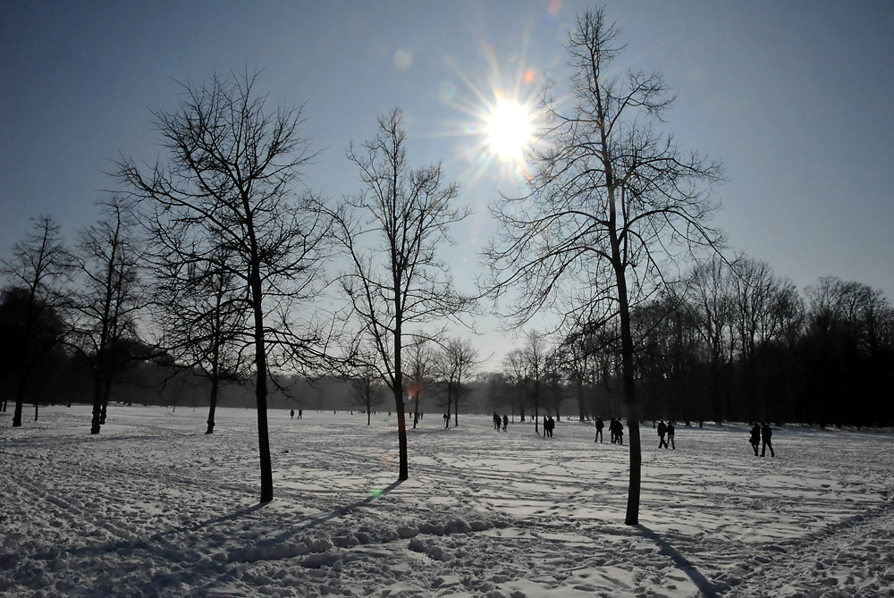 Winter ade - vergängliche Spuren